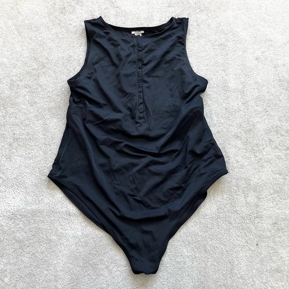 ANDIE Swim The Malibu One Piece Swimsuit Smooth Black Size XXXL Style AO295 - Picture 3 of 10